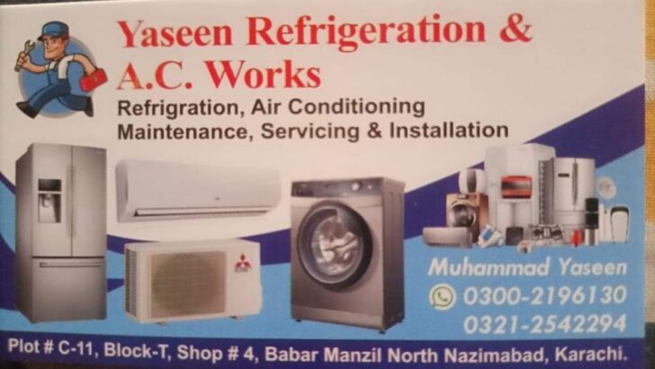 YASEEN REFRIGERATION & AC WORKS