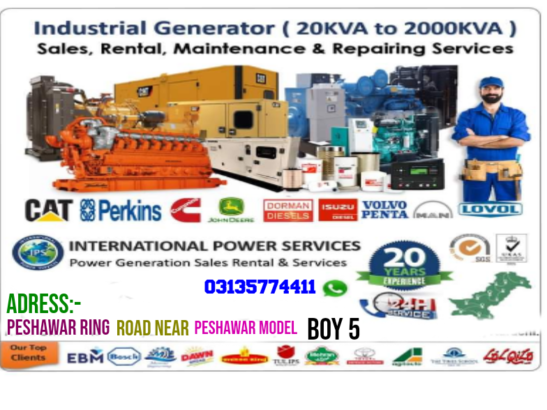 Generators Repairing Sale services maintenance