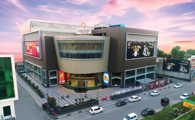 Rented corner shop on sale on installment at Mezzanine floor (above ground)