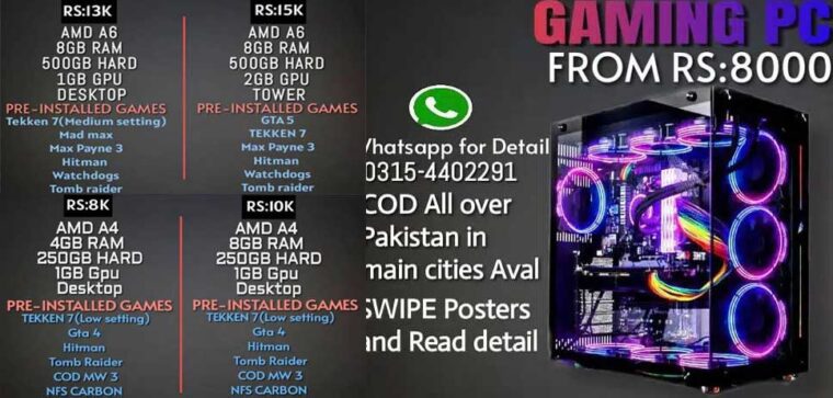 New Gaming PC in your budget