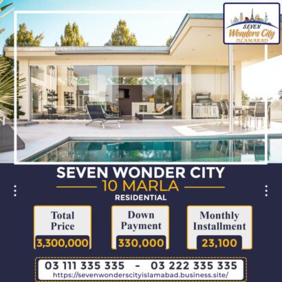 Seven Wonders City Islamabad 5,7 & 10 Marla Plots For Sale