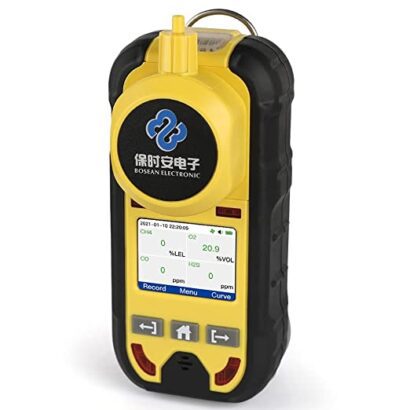 Gas Detector with pump suction Multi 4 in 1 Gas Detector