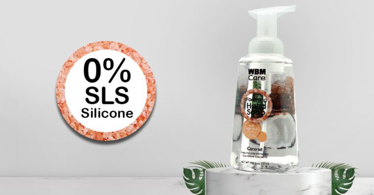 Foaming Hand Wash, Coconut by WBM Care