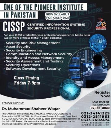 Certified Information System Security Professional