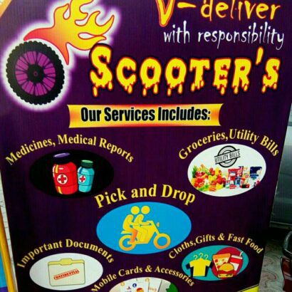 Home delivery service scooters Abbottabad