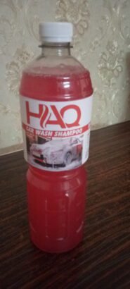 Car wash shampoo, car dashboard polish, hand wash liquid, dish wash liquid