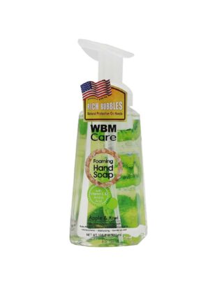 Foaming Hand Wash, Apple & Kiwi WBM Care