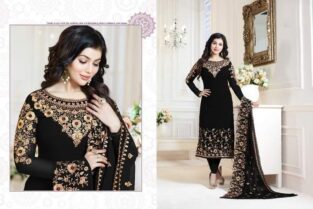 3 Piece Un stitched Suit with Zari Work