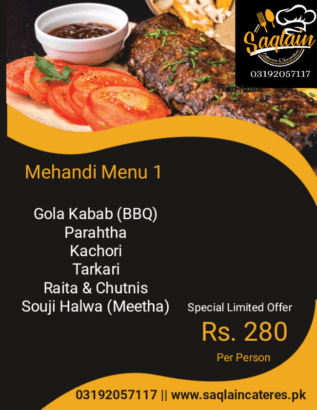 Saqlain’s Caterer & Event Management service provider
