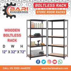 Boltless Racks | Steel Racks | Adjustable Rack in Lahore