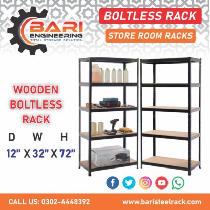 Boltless Racks | Steel Racks | Adjustable Rack in Lahore