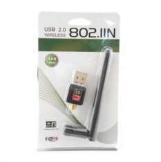 150Mbps Wireless Adapter USB 2.0 WiFi Network LAN Card with Rotatable Ante