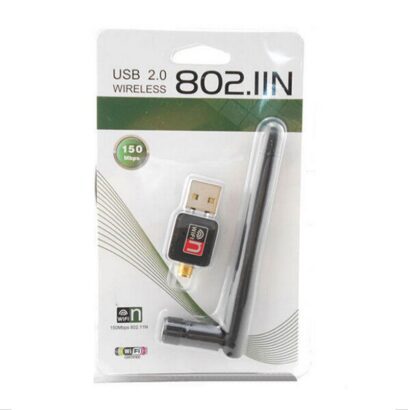 150Mbps Wireless Adapter USB 2.0 WiFi Network LAN Card with Rotatable Ante