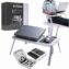 E TABLE – LAPTOP TABLE WITH USB COOLING PAD