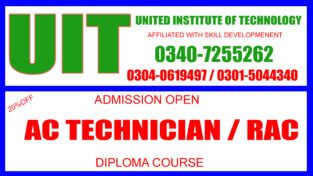 AC Technician Course In Rawalpindi Islamabad AC Technician Course