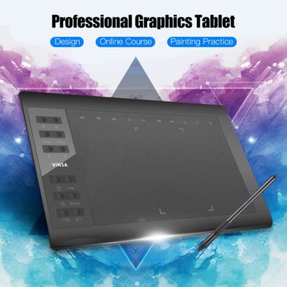 10 Inch Professional graphic tablet drawing tablet 12 Express-Keys with 819