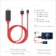 1080P 2M 8 Pin to HDMI TV AV Adapter Cable for iPhone 5 6 6S 7 7 Plus iphon