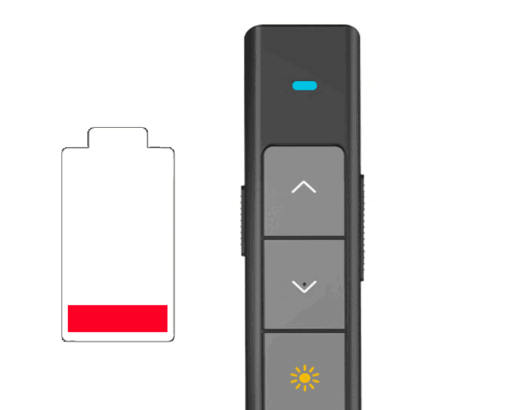 USB RF Wireless Presenter with Red Laser Pointers Pen Remote Control Page