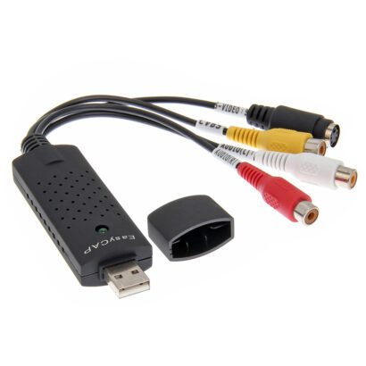 Mini EASYCAP USB 2.0 Video TV DVD Audio Capture Adapter AV Analog Converter