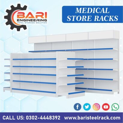 Medicine Wall Display Rack | Pharmacy Racks | Medicine Display Racks