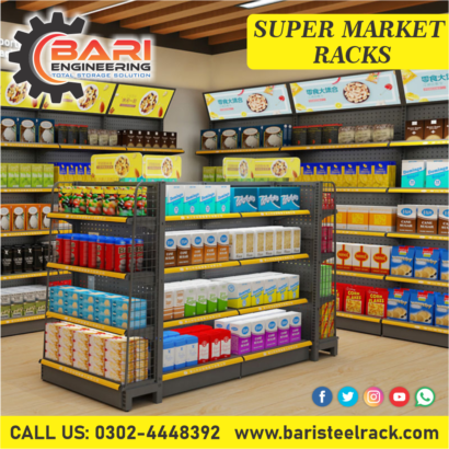 Super Store Racks | Grocery Store Racks | Bari Steel Racks |Racks In Lahore