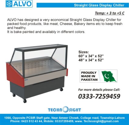 ALVO Meat Display Showcase, Meat Display Cabinet, Meat Shops in Pakistan