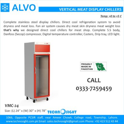 ALVO Meat Display Showcase, Meat Display Cabinet, Meat Shops in Pakistan