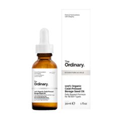 The ordinary cold pressed borage seed oil