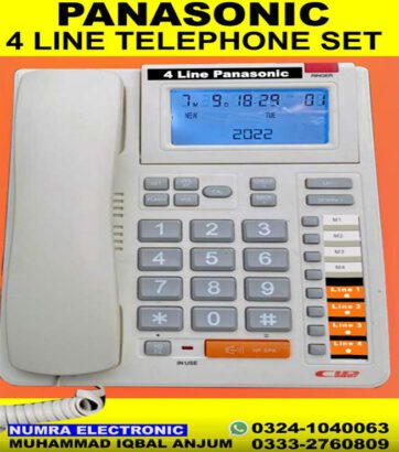 4 line telephone set
