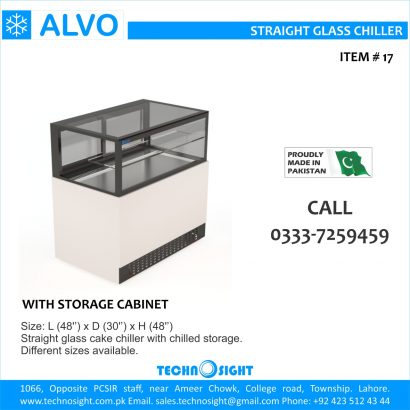 ALVO Bakery Display Counter, ALVO Sweet Display Counter, ALVO Cake Chiller