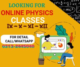 Sir Mairaj Online Physics Classes