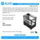 ALVO Cake Display Chiller,Cake Chiller Bakery Counter,Sweet Display Counter