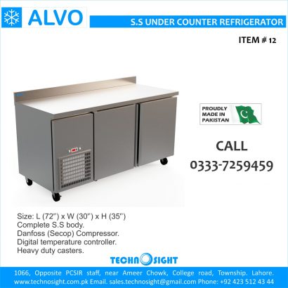 ALVO Hot Bain Marie, Cold Bain Marie, Salad Bar, Pizza Prep Table
