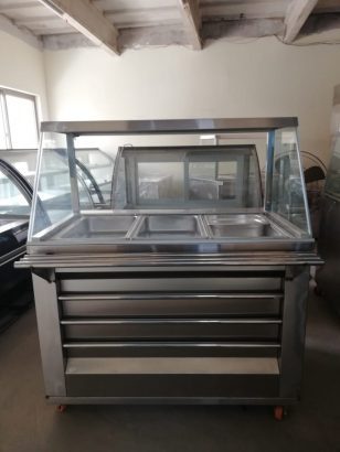 ALVO Refrigerated Salad Bar Counter, Salad Bar Counter,Food Display Counter