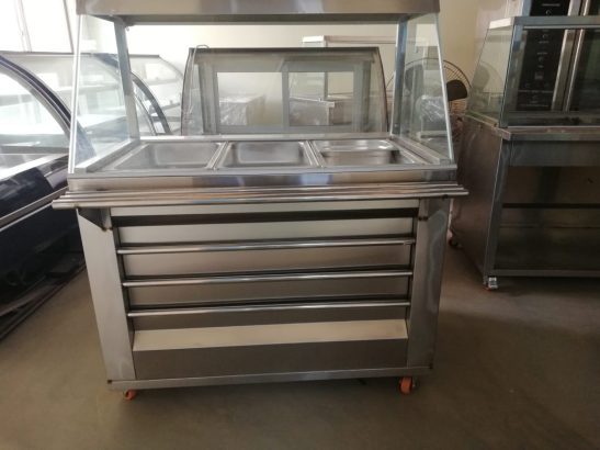 ALVO Hot Bain Marie, Cold Bain Marie, Salad Bar, Pizza Prep Table