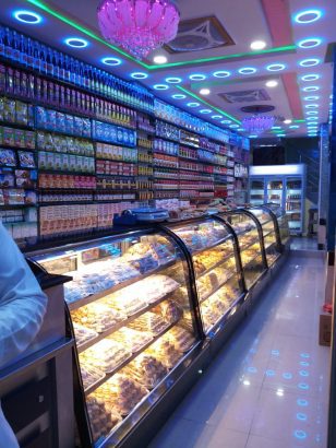 ALVO Cake Display Chiller,Cake Chiller Bakery Counter,Sweet Display Counter