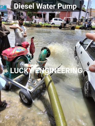 Diesel Water Pump, Size 6 x 6 Inch