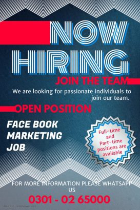 We grant males & females an online Digital marketing job by laptop