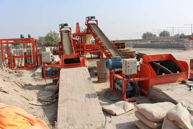 Concrete Block Machine Block Factory and Concrete Mixture