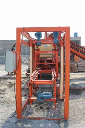 KM-15 single Trolley Concrete Tuff Tile, Blocks production machinery