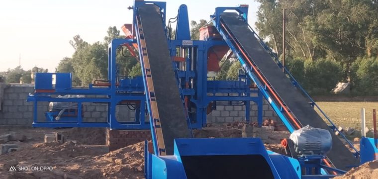 KM-15 single Trolley Concrete Tuff Tile, Blocks production machinery