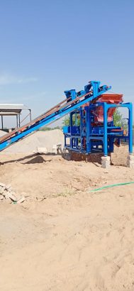 KM-15 single Trolley Concrete Tuff Tile, Blocks production machinery