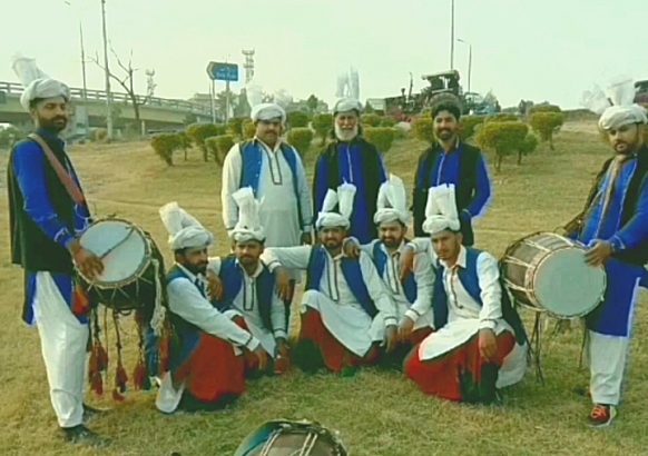 Golden Ex Dholl party and Band party