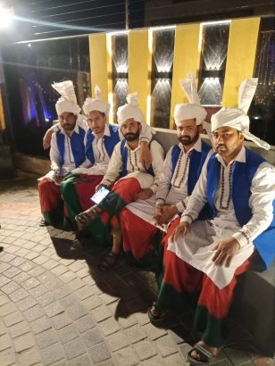 Golden Ex Dholl party and Band party