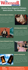 Weekly News Magazine Pakistan | News Article | The Weekender