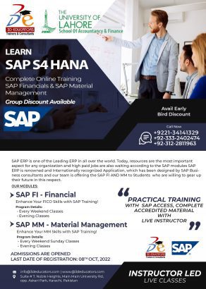 SAP S4 HANA SAP S4Hana FI SAP S4Hana MM