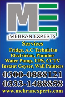 Professional Electrician & Plumber Now Just At 1 Call Away