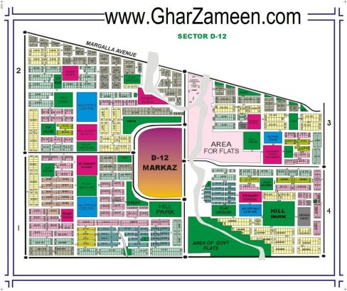 D-12/3 St no.13 NEAR MARGALLA ROAD Plot Size 600 Yd Prime Location N. PARK