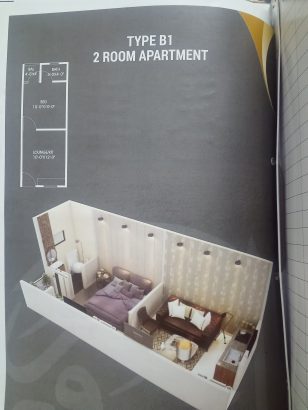 Hill view apartment Alghafoor grand city file for sale