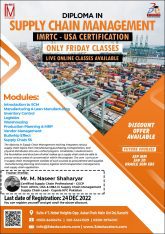 IMRTC USA Accredited Diploma in Supply Chain Management